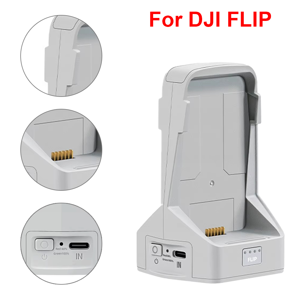 Battery Charger For DJI Flip T - đánh giá và giá Drone Power Bank