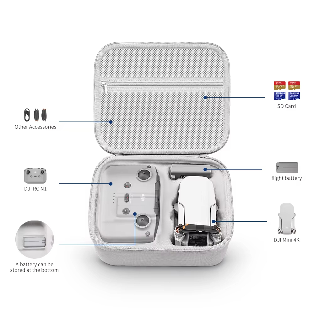 Storage Bag Protective Carryin - đánh giá và giá Drone Controller Hood
