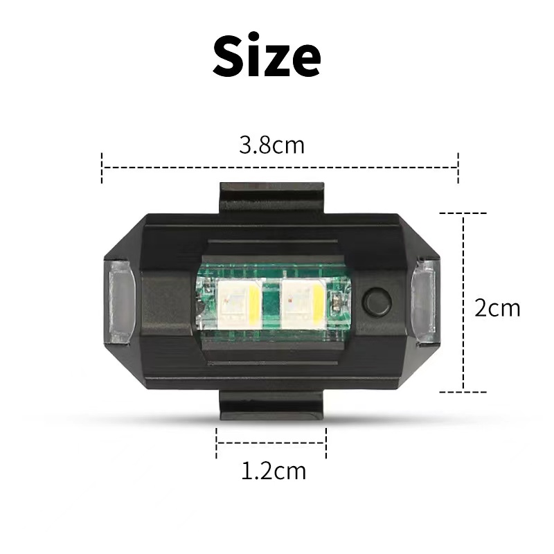 Motorcycle Lights Drone Strobe - đánh giá và giá Drone Strobe Light