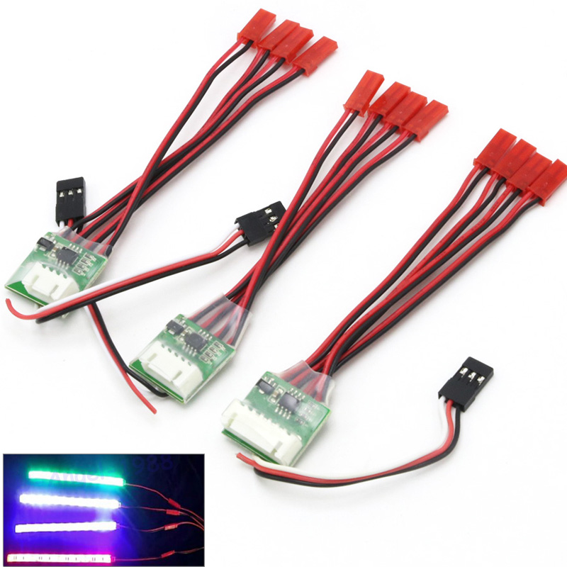 3S 4S 6S RC Waterproof LED Str - đánh giá và giá Drone Beacon Light