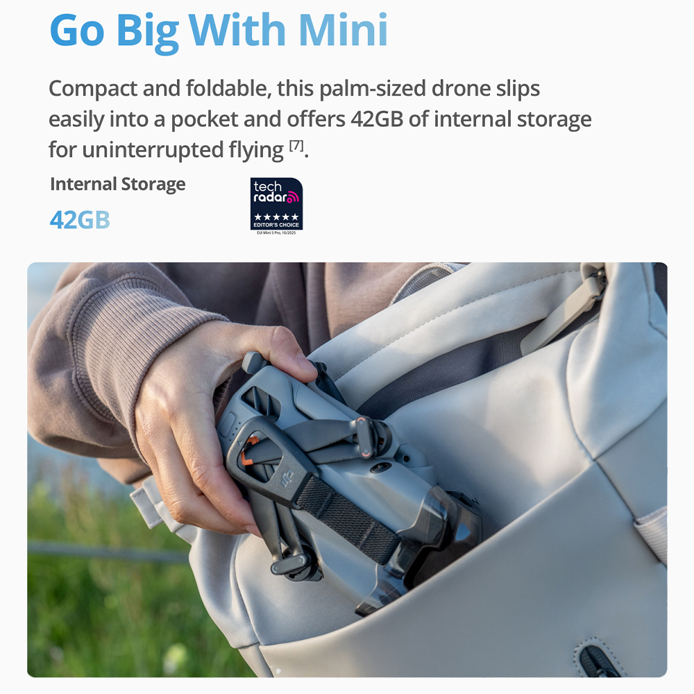 DJI Mini 5 Pro Fly More Combo  - đánh giá và giá Drone Strobe Light