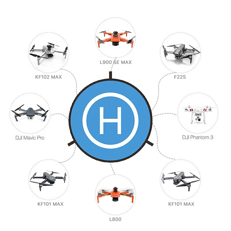 Drone Quadcopters Accessories  - đánh giá và giá Drone Landing Pad