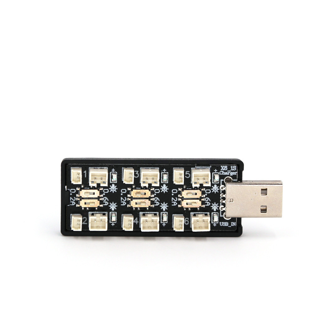 6CH USB 1S LiPo/LiHv 3.7V/4.2V - đánh giá và giá Drone Power Bank