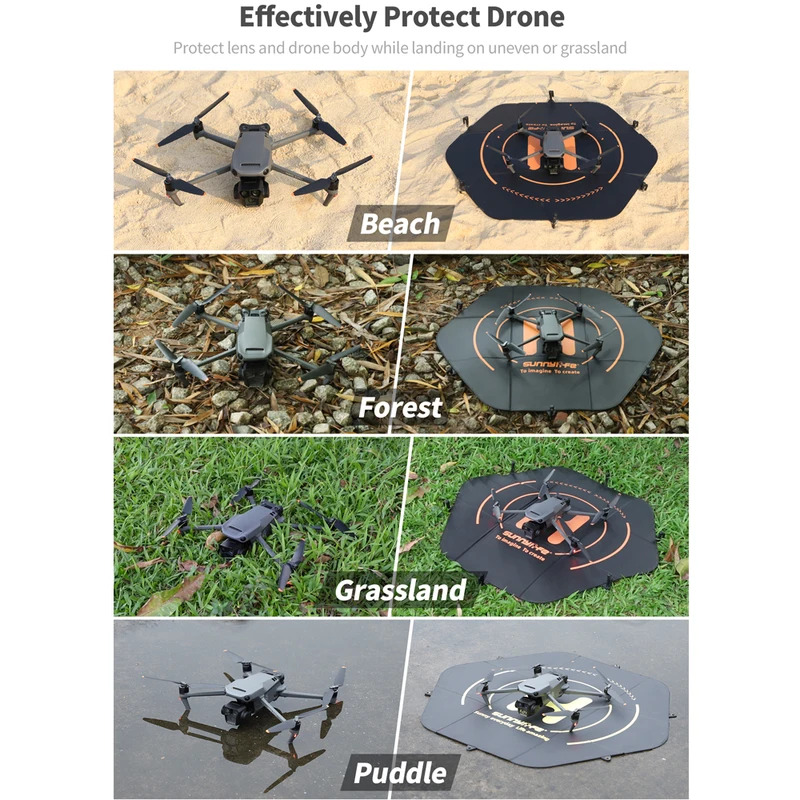 Sunnylife 80cm Waterproof Dron - đánh giá và giá Drone Landing Pad