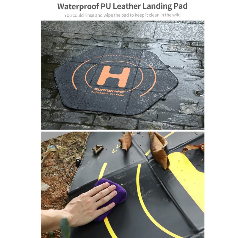 Sunnylife 80cm Waterproof Dron - đánh giá và giá Drone Landing Pad