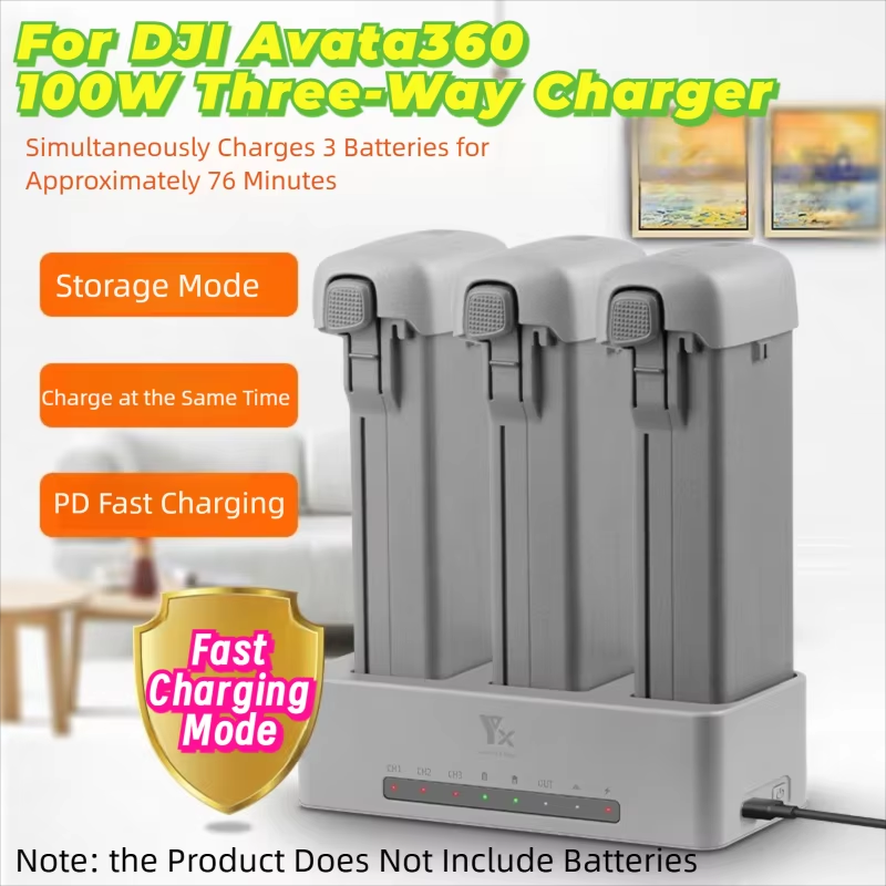 For DJI AVATA360 Drone Battery - đánh giá và giá Drone Charging Hub