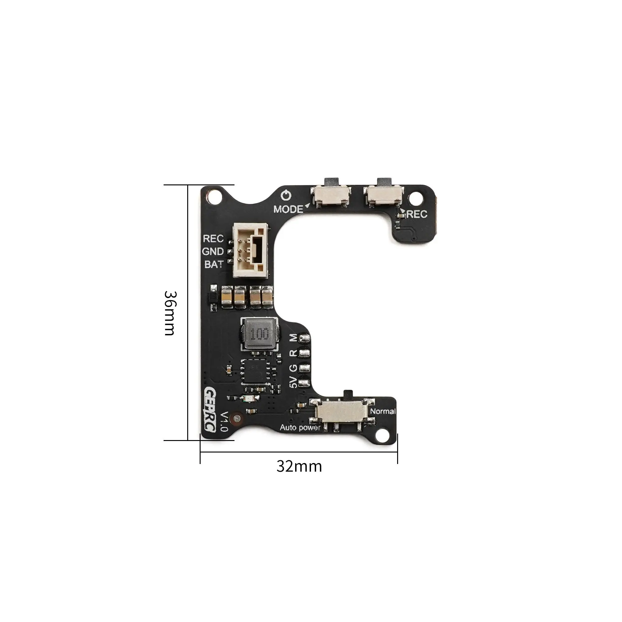 GEPRC Naked Case with BEC Boar - đánh giá và giá Drone Controller Hood