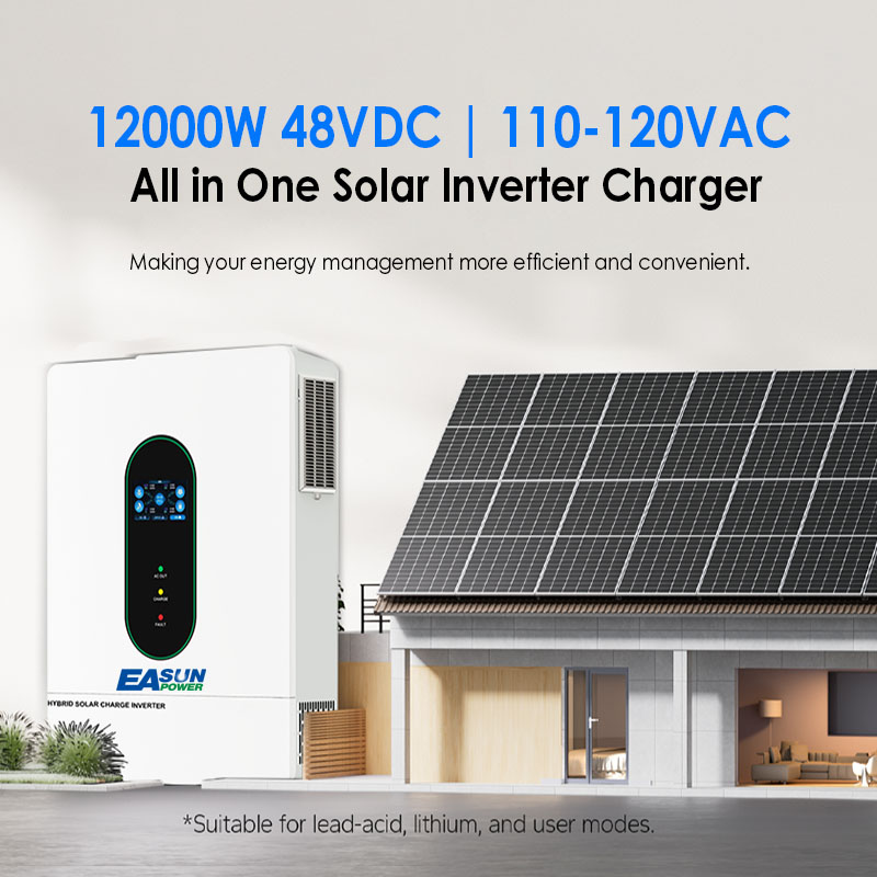 EASUN US 12KW 12000W Split Pha - đánh giá và giá Drone Solar Charger