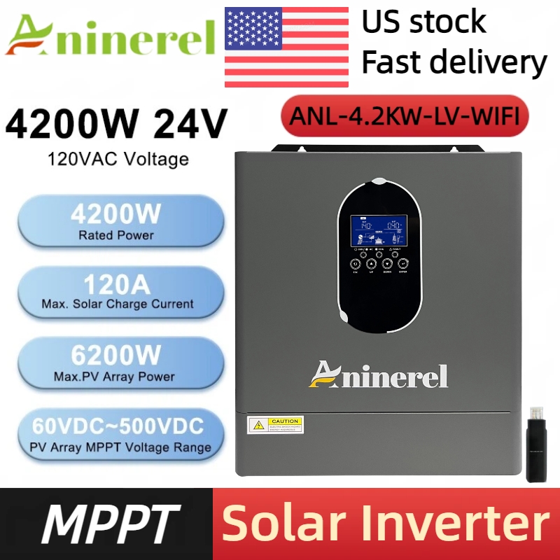 Aninerel US stock 110-120V NEW - đánh giá và giá Drone Solar Charger