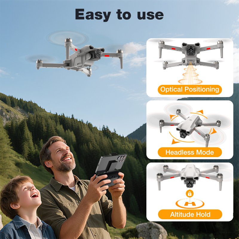 NEW Hot L017 Pro Drone Brushle - đánh giá và giá Drone Battery Adapter