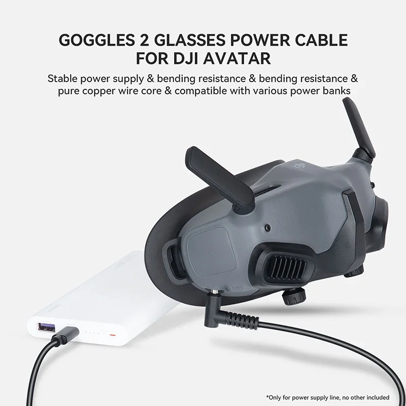 For DJI Goggles 2 / Glasses V2 - đánh giá và giá Drone Power Bank