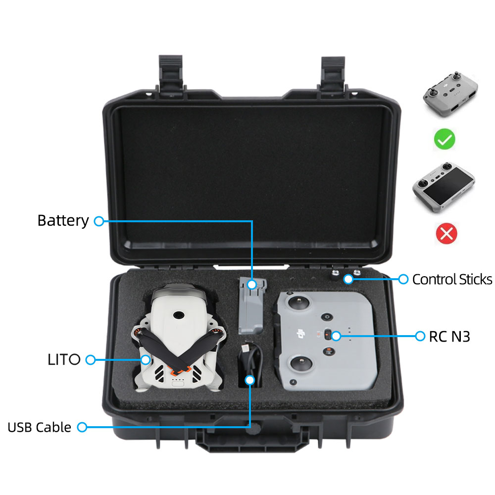 Portable Carrying Case for DJI - đánh giá và giá Drone Carrying Case