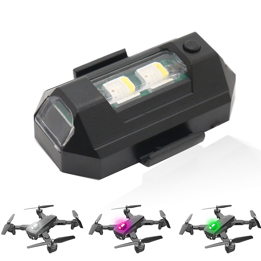 Motorcycle LED RGB Warning Lig - đánh giá và giá Drone Strobe Light
